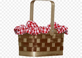 Toto Dorothy Gale Little Red Riding Hood Basket Costume - Bamboo picnic basket 