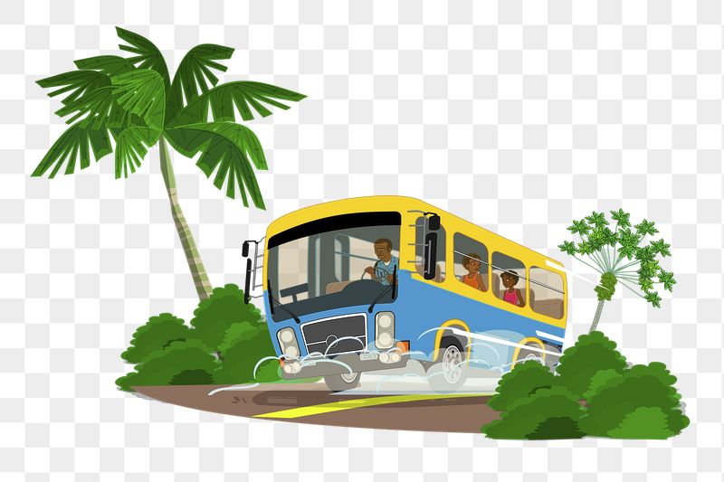 Tour bus png sticker, vehicle | Free PNG - rawpixel