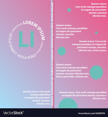 Tour of the world brochure settemplate of flyear vector image