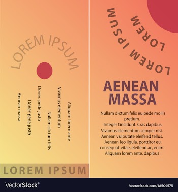 Tour of the world brochure settemplate of flyear vector image