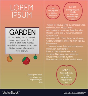 Tour of the world brochure settemplate of flyear vector image