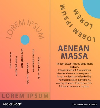 Tour of the world brochure settemplate of flyear vector image