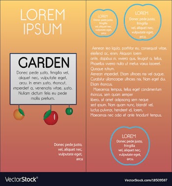 Tour of the world brochure settemplate of flyear vector image