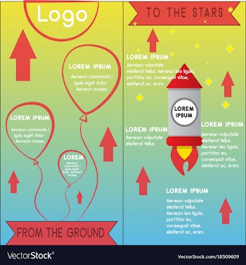 Tour of the world brochure settemplate of flyear vector image