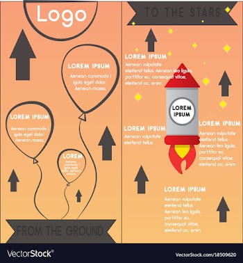 Tour of the world brochure settemplate of flyear vector image