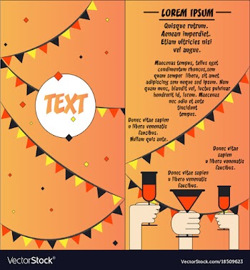 Tour of the world brochure settemplate of flyear vector image