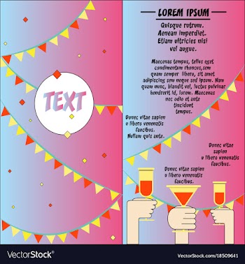Tour of the world brochure settemplate of flyear vector image