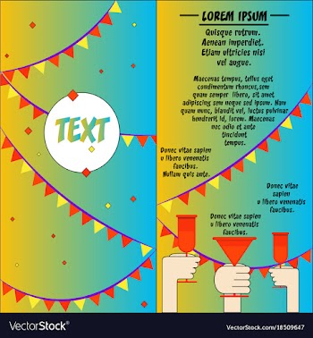 Tour of the world brochure settemplate of flyear vector image