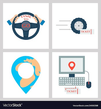 Tourism icon set included icons as tourist guide vector image