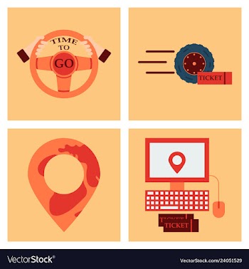 Tourism icon set included icons as tourist guide vector image
