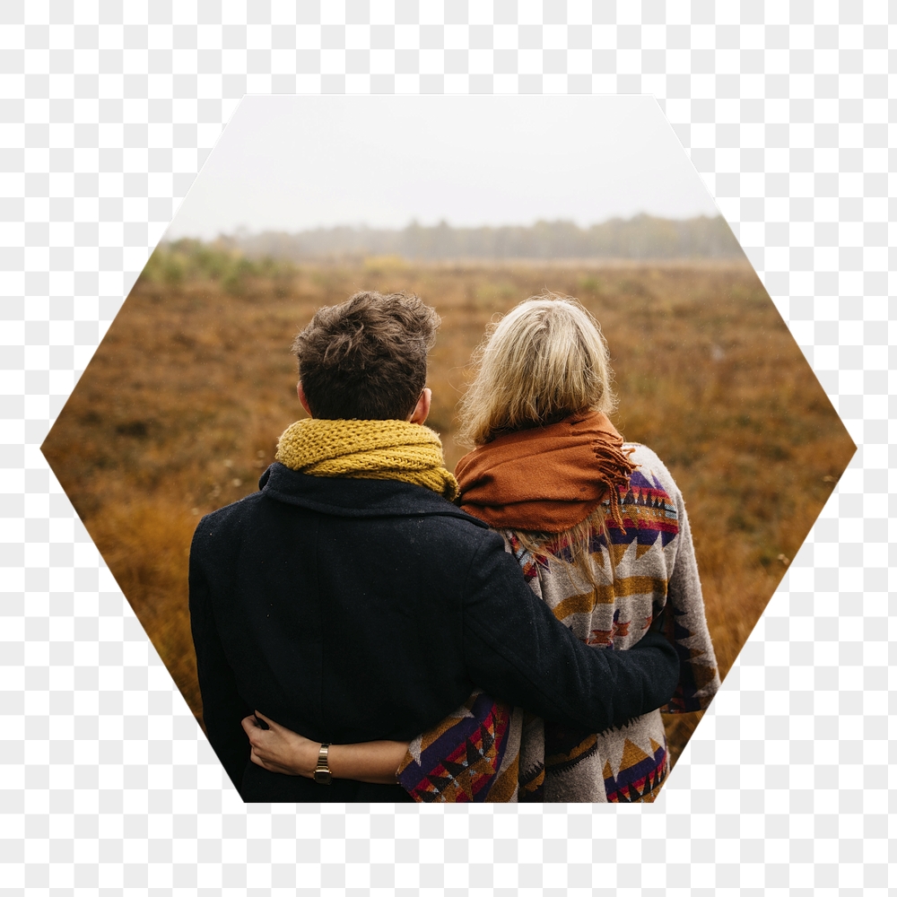 Tourist couple png badge sticker, | Free PNG - rawpixel