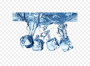 Towel Ice cube Ice pack Cold - Water and ice cubes 