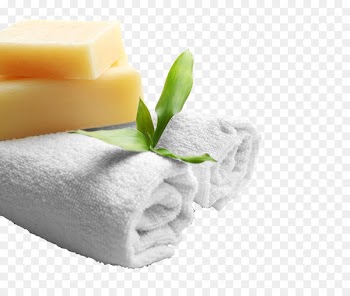 Towel Spa Soap - spa towels soap Photograph 