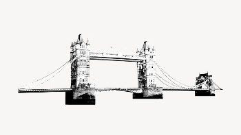 Tower Bridge, London famous attraction | Free PSD - rawpixel