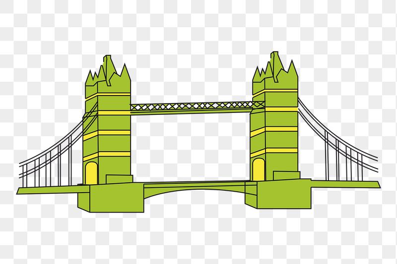 Tower Bridge png sticker, transparent | Free PNG - rawpixel