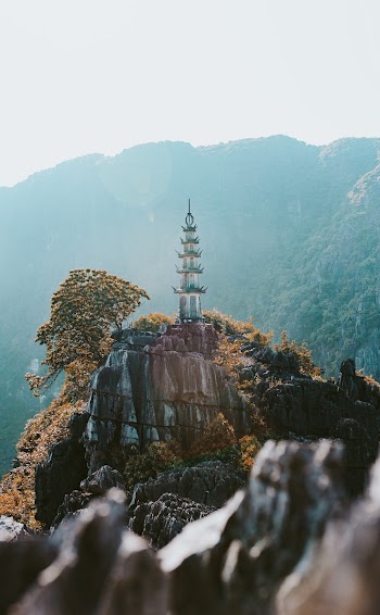 Tower Building on Cliff