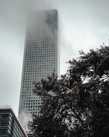 Tower Covered With Fog