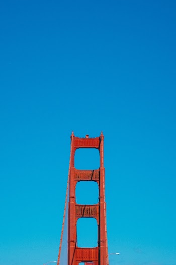 Tower Of A Bridge Under Blue Sky