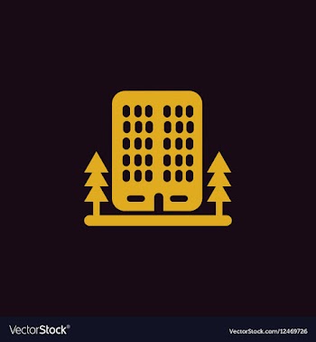 Town hall building vector image
