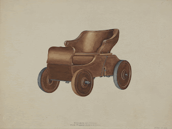 Toy Automobile (ca.1938) by Wilbur | Free Photo - rawpixel