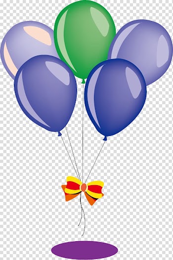 Toy balloon , Balloon element transparent background PNG clipart