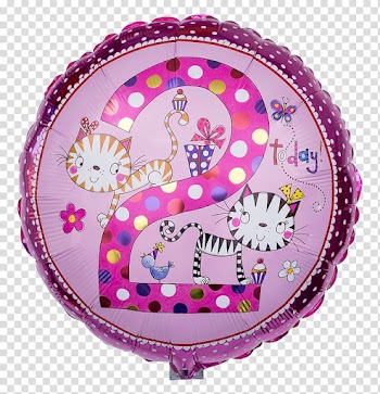 Toy balloon Birthday Child Greeting & Note Cards Number, Birthday transparent background PNG clipart