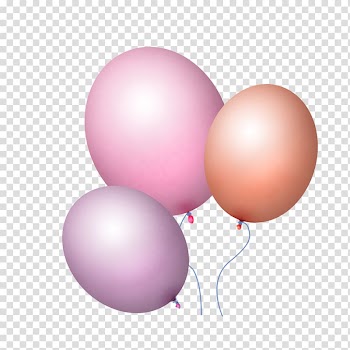 Toy balloon Birthday , Free balloon buckle transparent background PNG clipart