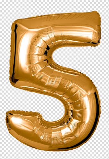 Toy balloon Birthday Number Gold, Birthday transparent background PNG clipart