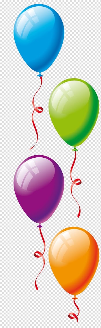 Toy balloon Birthday Party , balloon transparent background PNG clipart