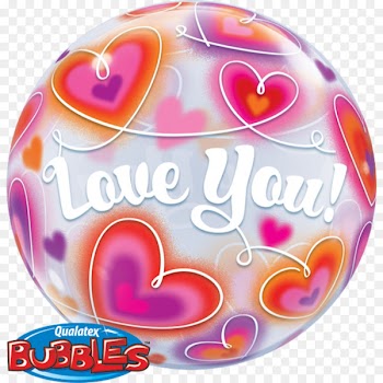 Toy balloon Heart Valentine's Day Love - bubble of love 