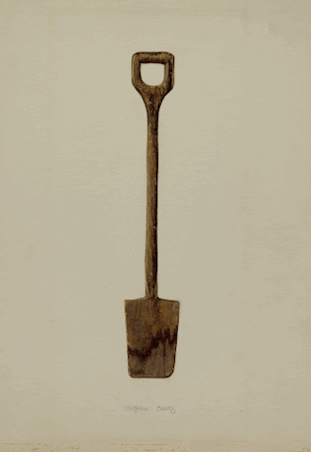 Toy Shovel (ca.1937) by Eugene | Free Photo - rawpixel