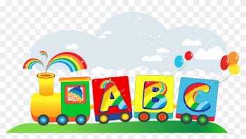 Toy Train Cartoon Royalty-free - Cartoon Image Of Alphabet Train