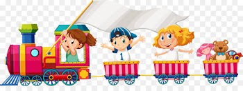 Toy train Toy train - Vector train children 