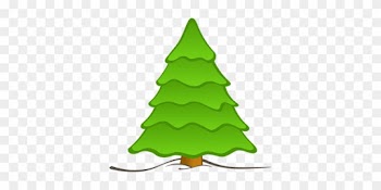 Træ, Skov, Natur, Juletræ, Jul Baggrund - Plain Christmas Tree Cartoon