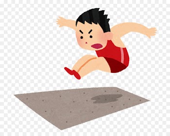 Track And Field Athletics, Long Jump, Jumping, Cartoon PNG