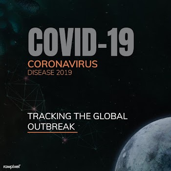 Tracking the global outbreak of COVID-19 social template vector | Free  vector - 2310721