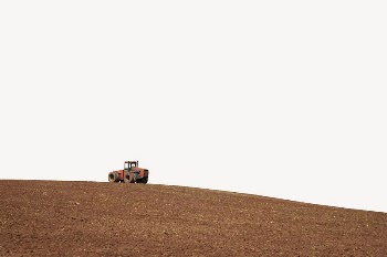 Tractor field border, agriculture photo | Free PSD - rawpixel