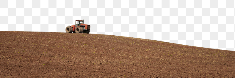 Tractor field png border, agriculture | Free PNG - rawpixel