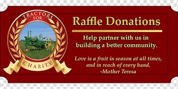 Tractor Heavy Machinery Donation Raffle Fundraising, tractor transparent background PNG clipart
