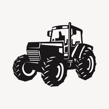 Tractor silhouette clipart, vehicle illustration | Free Vector - rawpixel