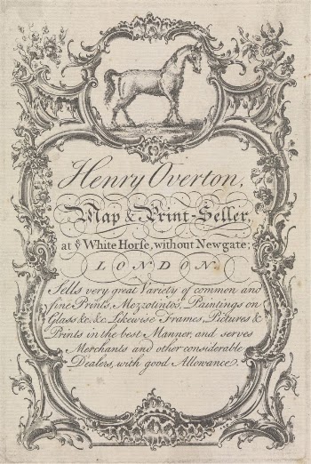 Trade Card for Henry Overton, | Free Photo - rawpixel