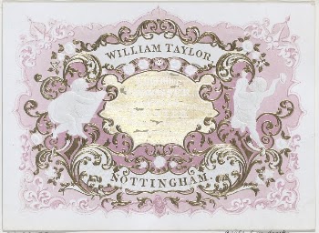 Trade Card for William Taylor, | Free Photo - rawpixel