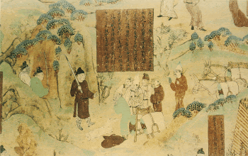 Tradesmen, Tang dynasty, Bezeklik Thousand | Free Photo - rawpixel