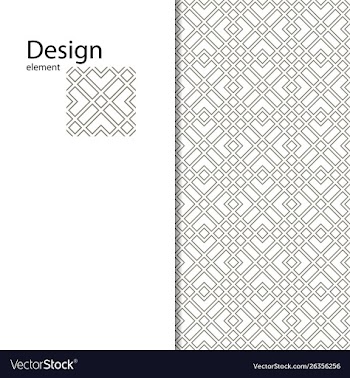 Traditional arabic ornament seamless pattern vector image