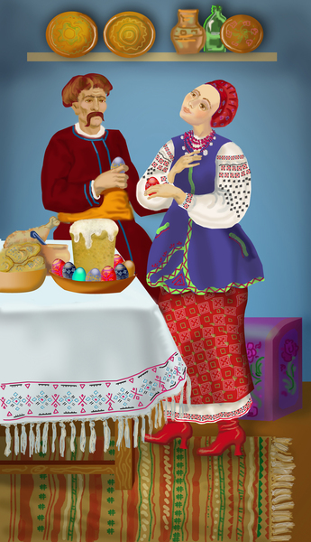 Traditional celebration of Easter