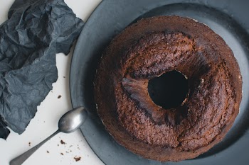 Traditional Czech bun Bábovka 