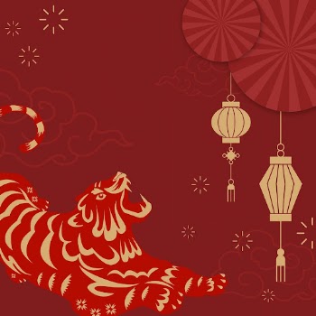 Traditional horoscope tiger background, Chinese | Free Vector - rawpixel