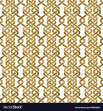 traditional repeatable background golden