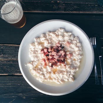 Traditional Slovak Halušky 