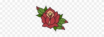 Traditional Tattoo Inspired Rose - Hybrid Tea Rose